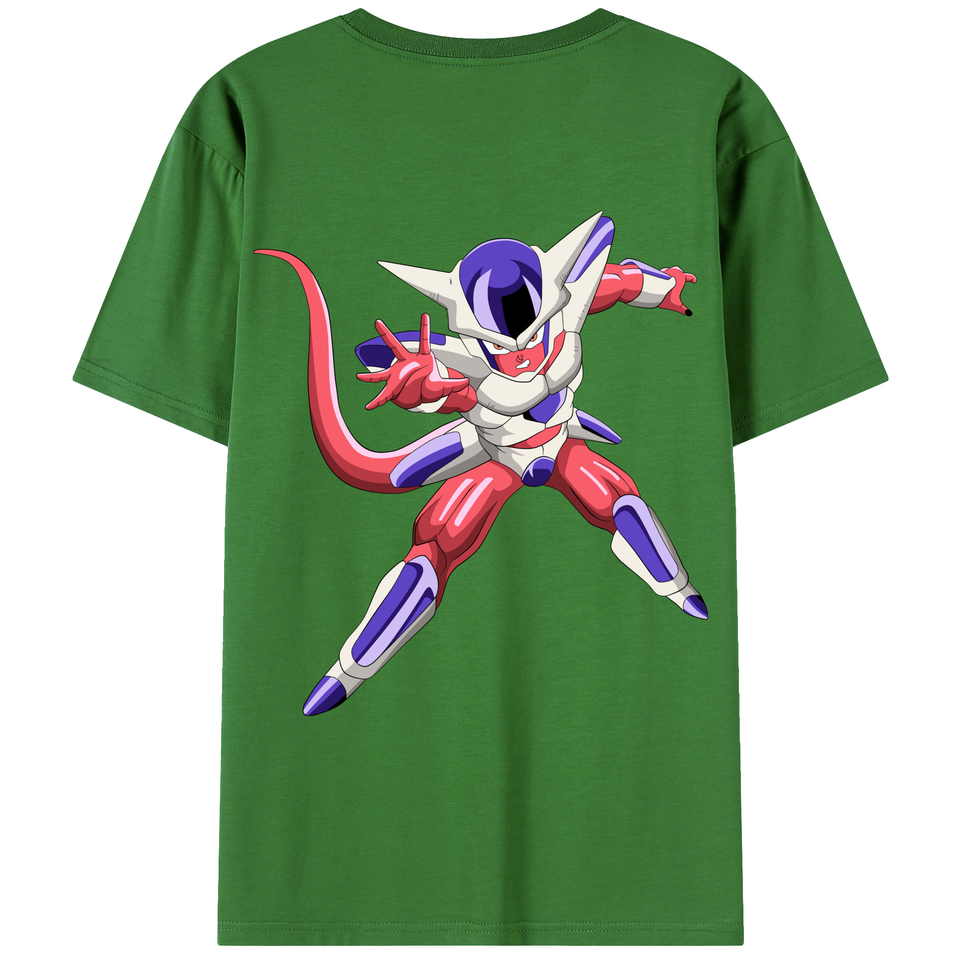 （画像用） ドラゴンボール フリーザ DRAGON BALL Frieza レディース半袖Tシャツ(バックプリント)